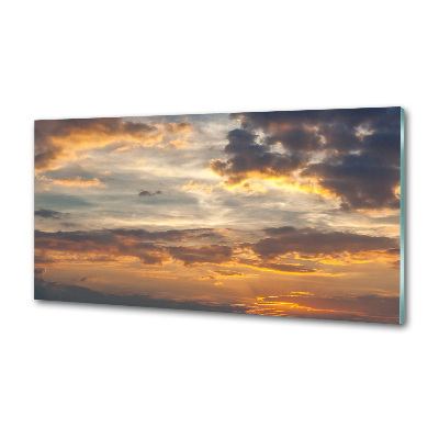 Spatplaat keuken Zonsondergang