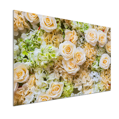 Spatplaat keuken Rozen