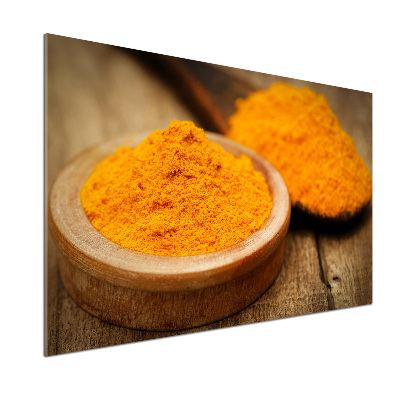 Keuken achterwand Kurkuma specerij