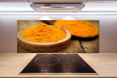 Keuken achterwand Kurkuma specerij