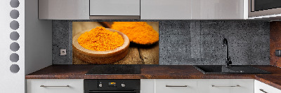 Keuken achterwand Kurkuma specerij