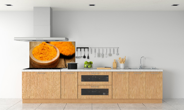 Keuken achterwand Kurkuma specerij