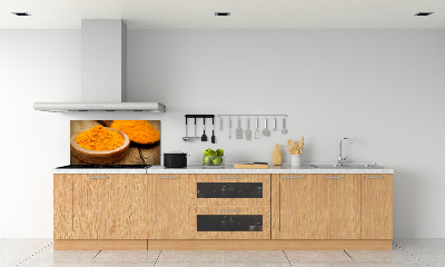 Keuken achterwand Kurkuma specerij