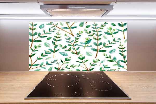 Glazen achterwand keuken Eucalyptus