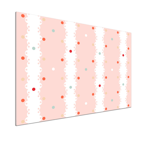 Spatplaat keuken Kleurrijke stippen achtergrond