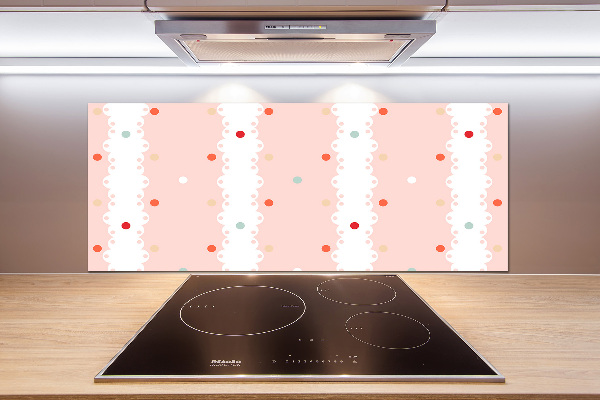 Spatplaat keuken Kleurrijke stippen achtergrond