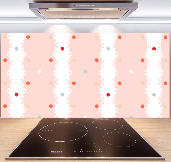 Spatplaat keuken Kleurrijke stippen achtergrond