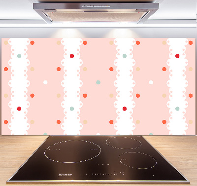 Spatplaat keuken Kleurrijke stippen achtergrond