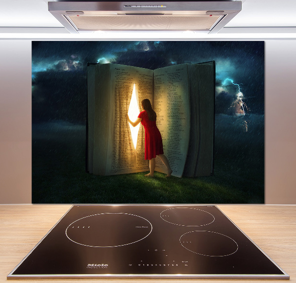 Keuken achterwand De wereld van boeken