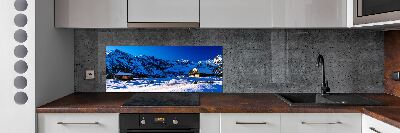 Panel do kuchni Domy w Tatrach