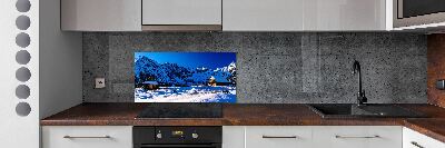 Panel do kuchni Domy w Tatrach