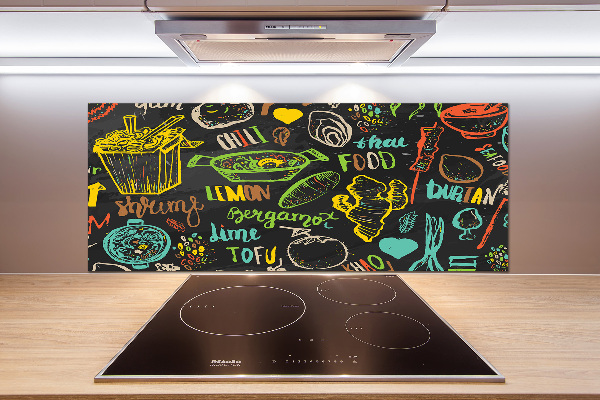 Panel do kuchni Tajskie jedzenie