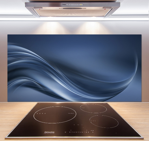 Achterwand keuken Grijze golf