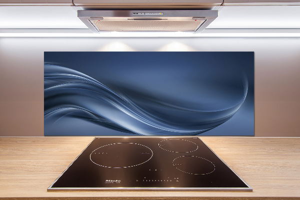 Achterwand keuken Grijze golf