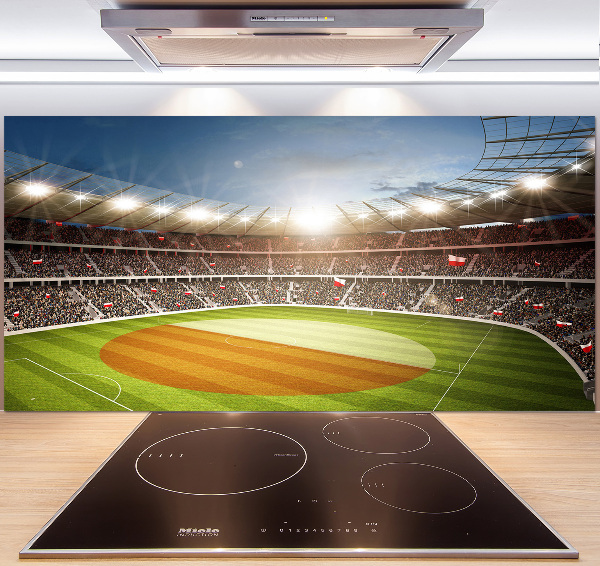 Spatplaat keuken Polen Stadion