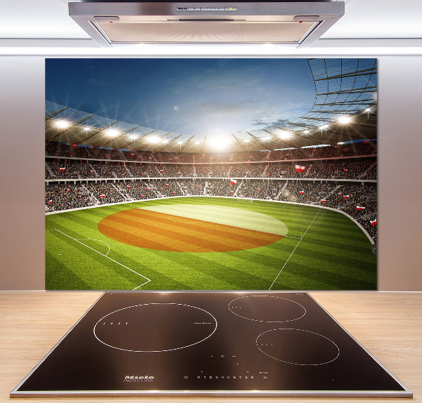 Spatplaat keuken Polen Stadion