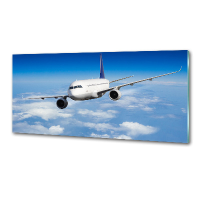 Panel lacobel Samolot w powietrzu