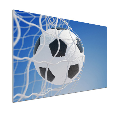 Panel do kuchni Piłka w bramce