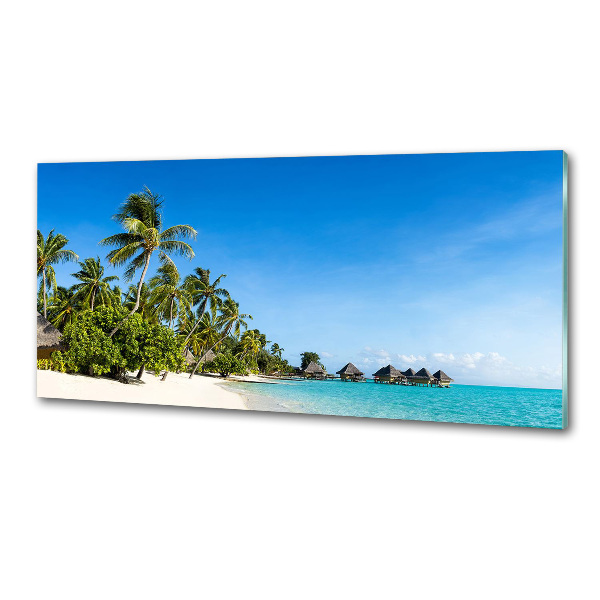 Panel do kuchni Plaża na Karaibach