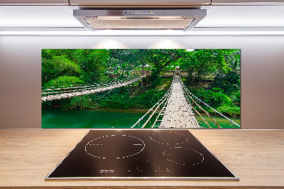 Panel do kuchni Most nad rzeką