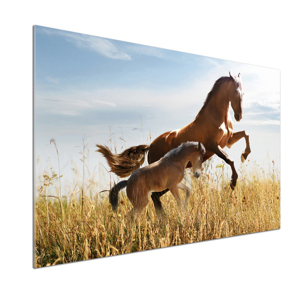 Panel lacobel Klacz ze źrebięciem