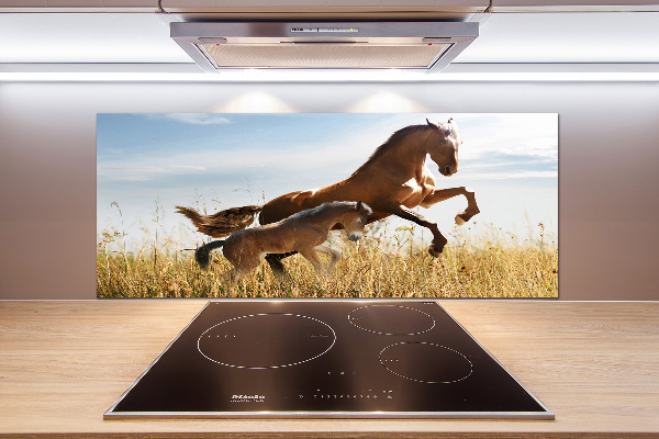 Panel lacobel Klacz ze źrebięciem