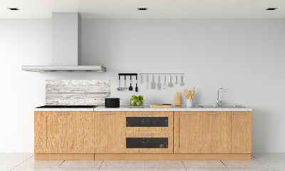 Spatplaat keuken Houten achtergrond