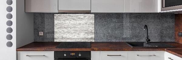 Spatplaat keuken Houten achtergrond
