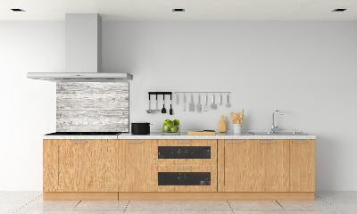 Spatplaat keuken Houten achtergrond