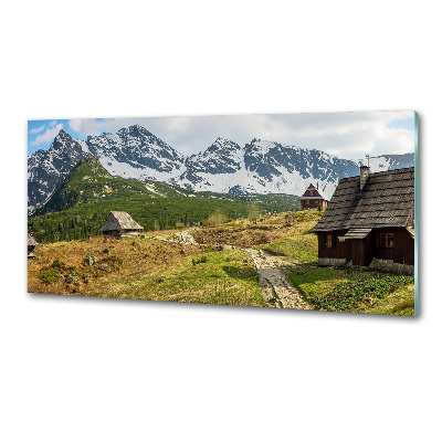 Achterwand keuken Tatragebergte weiden
