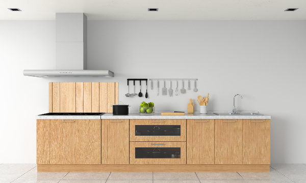 Keuken achterwand Houten achtergrond