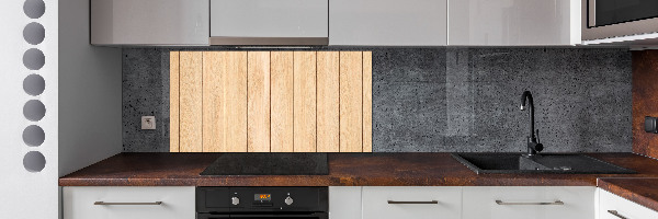 Keuken achterwand Houten achtergrond