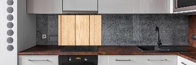 Keuken achterwand Houten achtergrond
