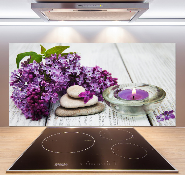 Panel do kuchni Bez i kamienie zen