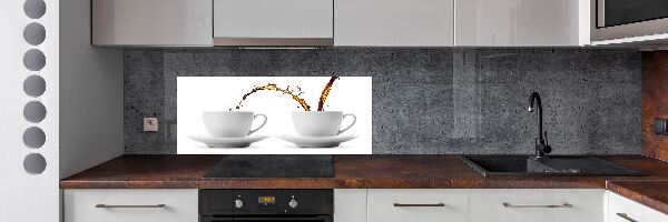 Keuken achterwand Koffie ingeschonken