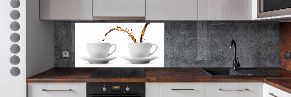 Keuken achterwand Koffie ingeschonken