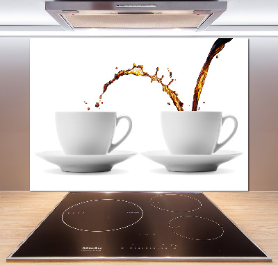 Keuken achterwand Koffie ingeschonken