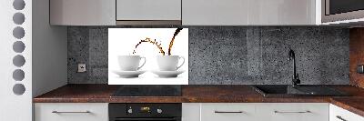 Keuken achterwand Koffie ingeschonken