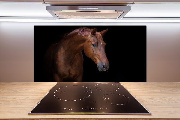 Keuken achterwand Bruin paard