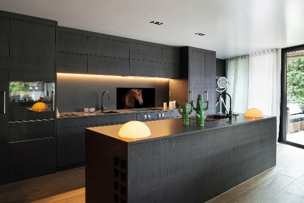 Keuken achterwand Bruin paard