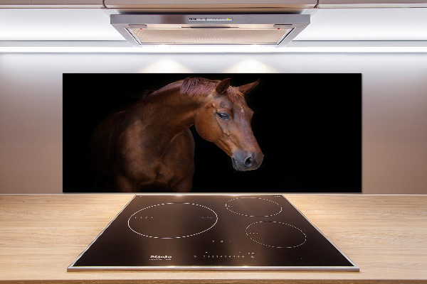 Keuken achterwand Bruin paard