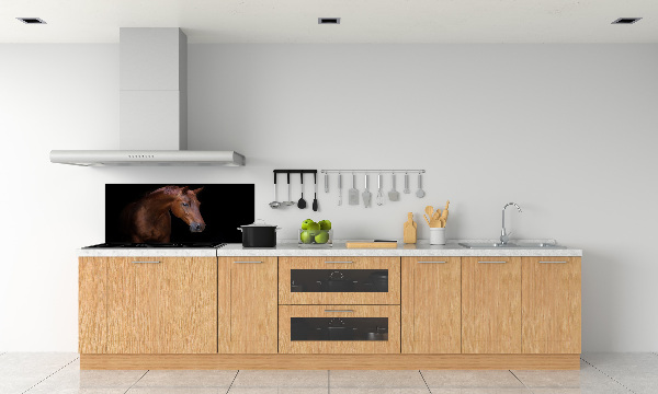 Keuken achterwand Bruin paard