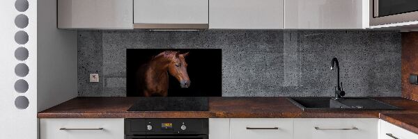 Keuken achterwand Bruin paard