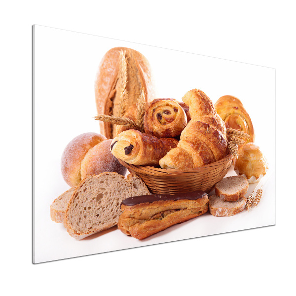 Spatscherm keuken Brood