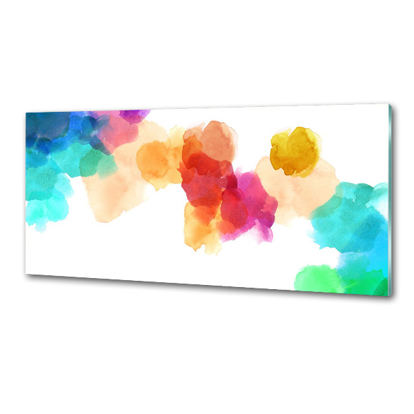 Keuken achterwand Kleurrijke vlekken