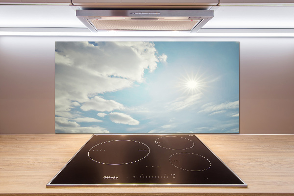 Achterwand keuken Wolken aan de hemel