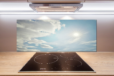 Achterwand keuken Wolken aan de hemel