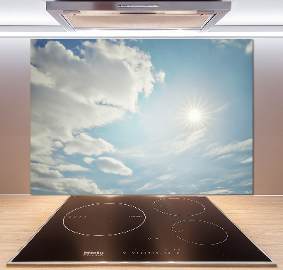 Achterwand keuken Wolken aan de hemel