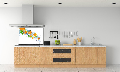 Spatplaat keuken sinaasappels