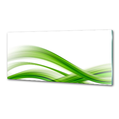 Glazen achterwand keuken Abstracte golven